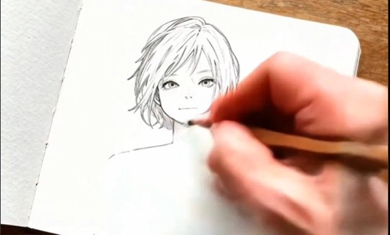 タイムラプス風生成動画