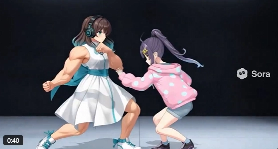 Sora2戦闘アクション