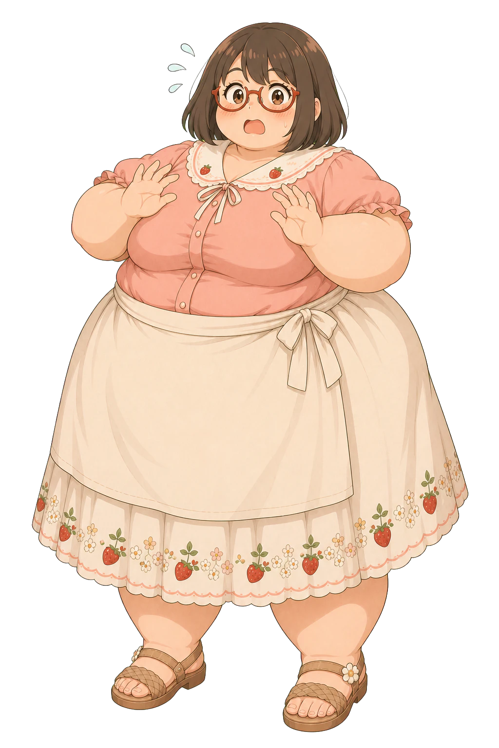 ハミちゃんのSDイラスト