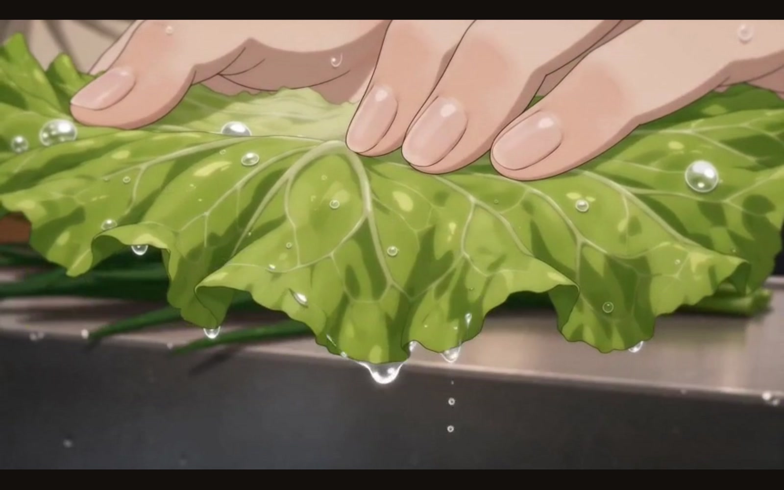 手順1「野菜を刻む」の本編カット