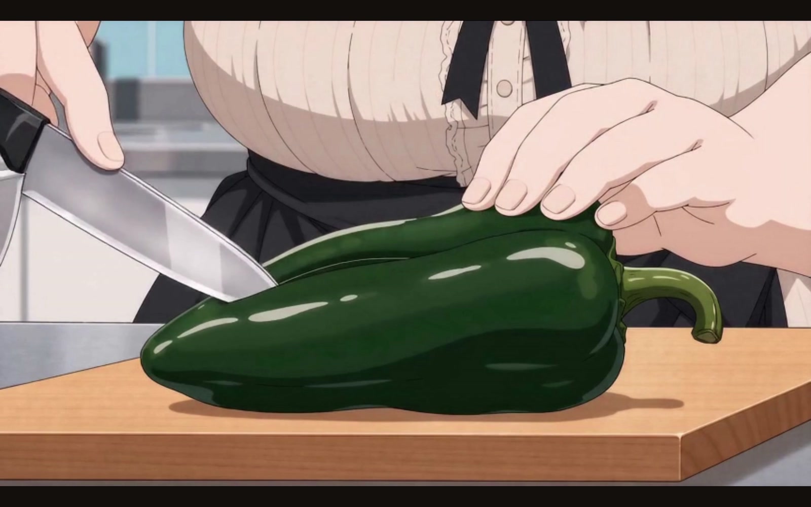 手順1「ポブラノを焼いて蒸らす」の本編カット