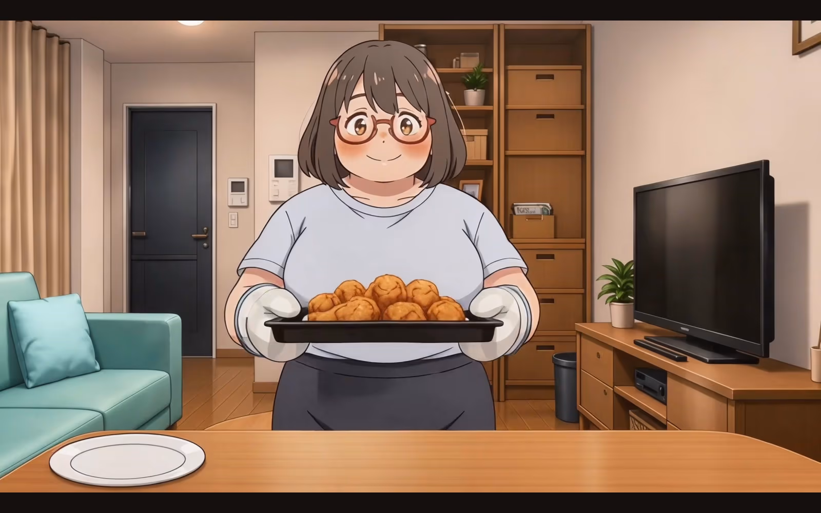 お惣菜からあげのサクサク復活術の本編カット